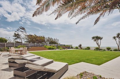 The garden at Beach Manor, West Sussex