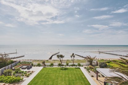 The sea view from Beach Manor, West Sussex
