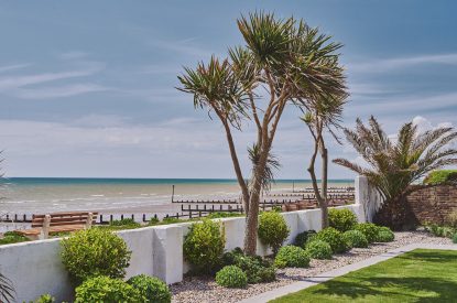 The beach at Beach Manor, West Sussex