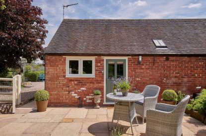 The exterior of Hollington Barns, Peak District