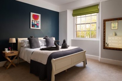 A bedroom at Flax Manor, Somerset