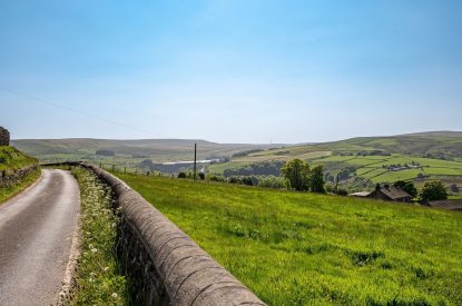 The countryside surrounding Meadow Barn, Yorkshire
