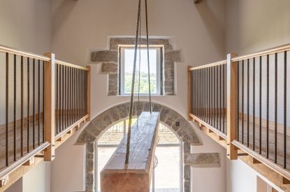 The hallway at Meadow Barn, Yorkshire