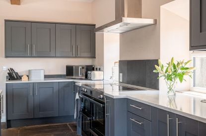 The kitchen at Meadow Barn, Yorkshire