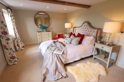 A bedroom at The Blended Barn, Cotswolds