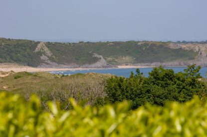 The sea view from Ty Florence, Gower