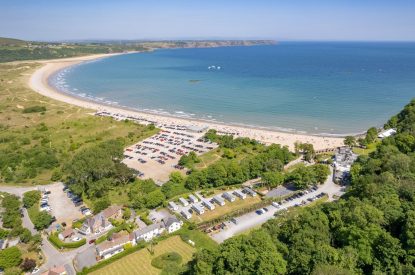 The beach next to Teacher's Cottage, Gower