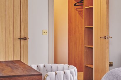 A dressing table at The Tower, Scottish Borders