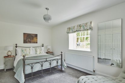 A double bedroom at The Laundry House, Scottish Borders