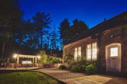 The exterior of The Laundry House, Scottish Borders
