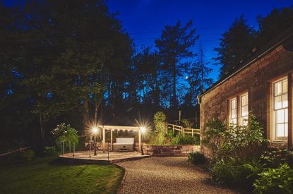 The exterior of The Laundry House, Scottish Borders