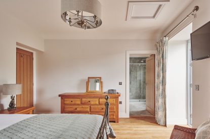 A double bedroom at Bonnie Brae, Scottish Borders