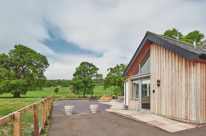 The exterior of Bonnie Brae, Scottish Borders