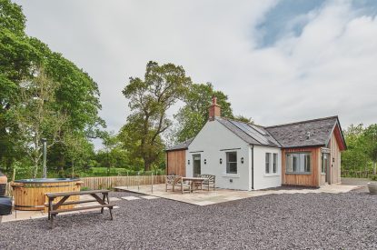 The exterior of Bonnie Brae, Scottish Borders