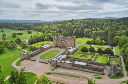 Drumlanrig Castle grounds and gardens at The Laundry House, Scottish Borders
