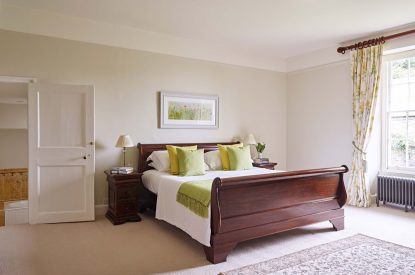 A double bedroom at Georgian House, Devon