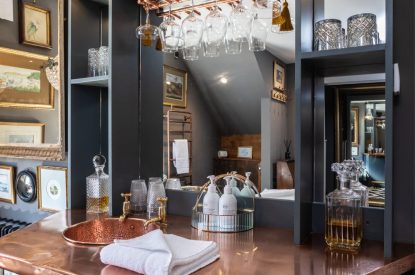 The bar at Southside Townhouse, Cheshire