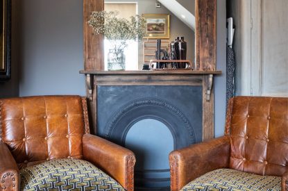 A seating area at Southside Townhouse, Cheshire