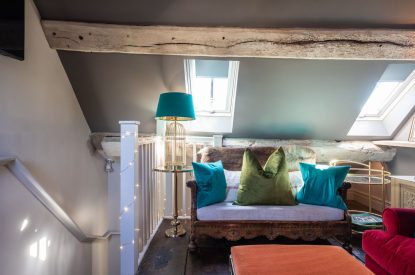 The cocktail lounge at Southside Townhouse, Cheshire