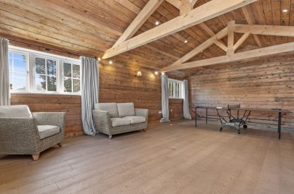 Table tennis at Little Haven, Gower