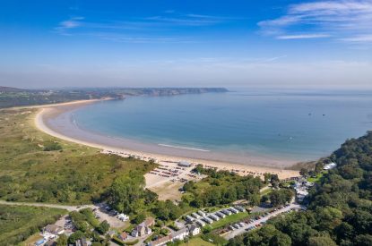 Coastal views at Little Haven, Gower