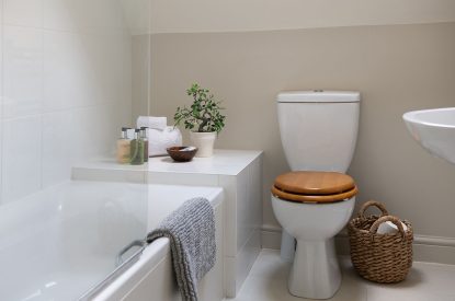 The bathroom at Fairmile Cottage, Oxfordshire