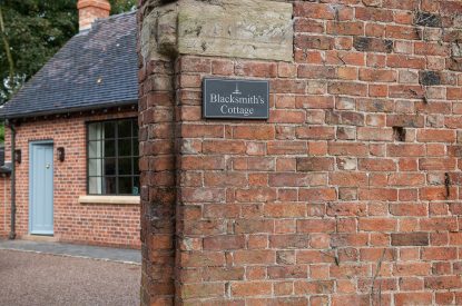 The exterior at Blacksmith's Cottage, Cheshire