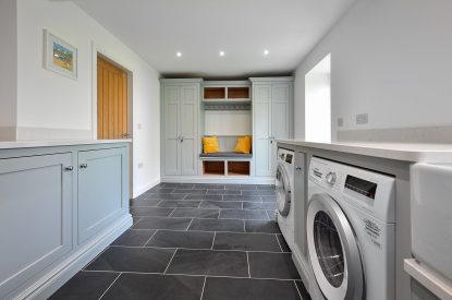 The utility room at Groeslon, Anglesey