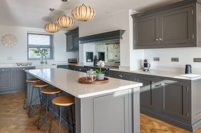 The kitchen at Groeslon, Anglesey