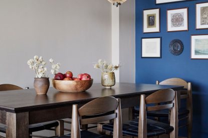 The dining table at Yew Grand Suite, Cotswolds