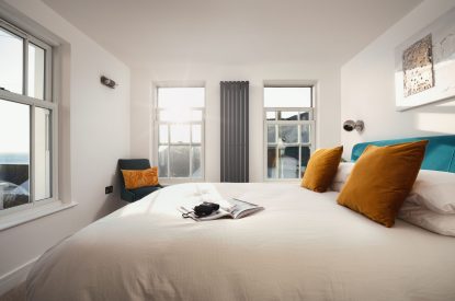 A double bedroom at Fable Cottage, Cornwall