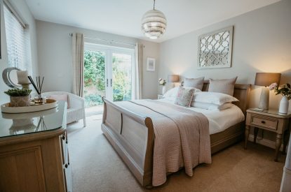 A double bedroom at Bay Tree Cottage, Cotswolds