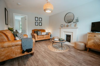 The lounge at Bay Tree Cottage, Cotswolds