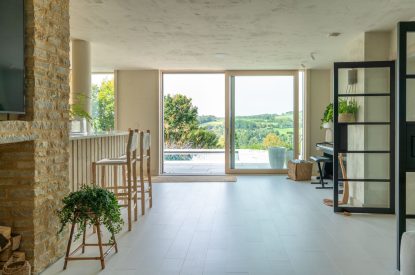 The living space at Winston Manor, Cotswolds