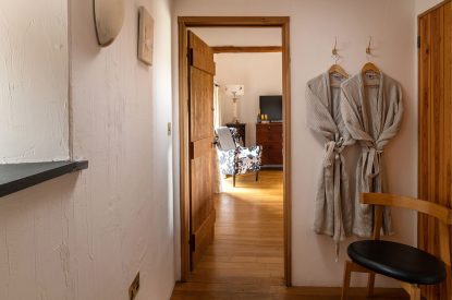 Bedroom at Valley View Barn, Devon