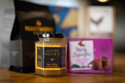 Gower honey at Channel View, Oxwich