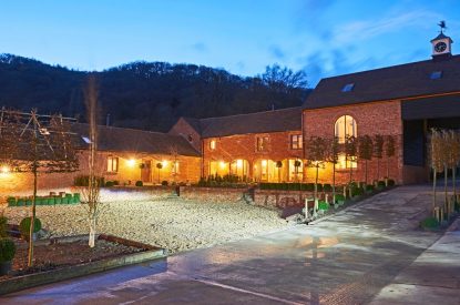 The exterior at Turtle Dove Retreat, Herefordshire