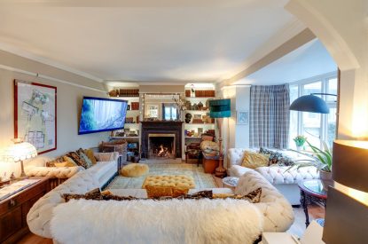 The sitting room at Wye Valley Manor, Ross on Wye