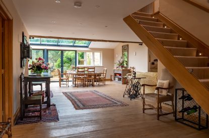 The living space at Cotswold Retreat, Cotswolds