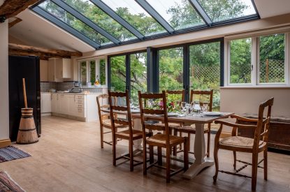 The dining area at Cotswold Retreat, Cotswolds