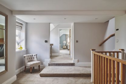 The landing at Sandy Hill Farm, Staffordshire