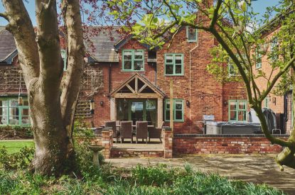 The gardens at Sandy Hill Farm, Staffordshire