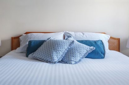 A double bedroom at Leonard House, the Cotswolds