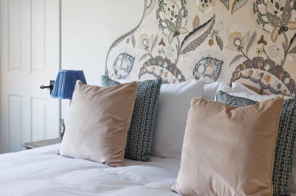 A double bedroom at Leonard House, the Cotswolds