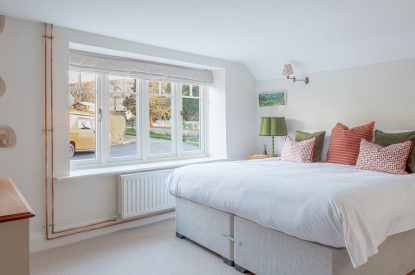 A double bedroom at Leonard House, the Cotswolds