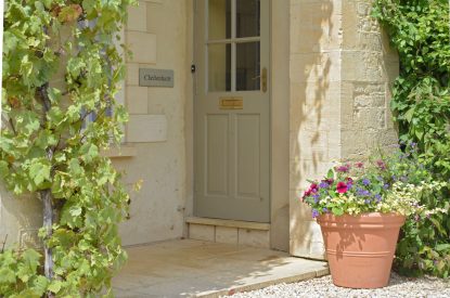 The entrance at Byron Cottage, Cotswolds