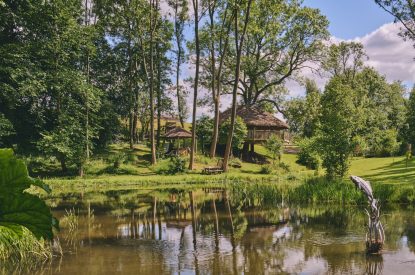 Outdoor space at Stargazer, Malvern Hills