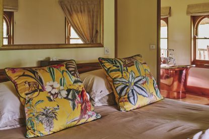 Super king size bedroom at Stargazer, Malvern Hills