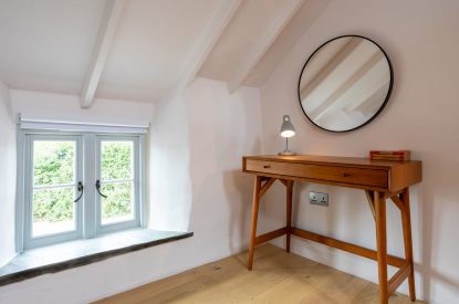 A bedroom at Skylark, Bradworthy, Devon
