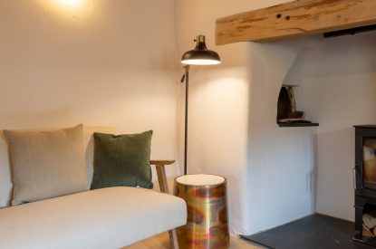 The snug at Skylark, Bradworthy, Devon